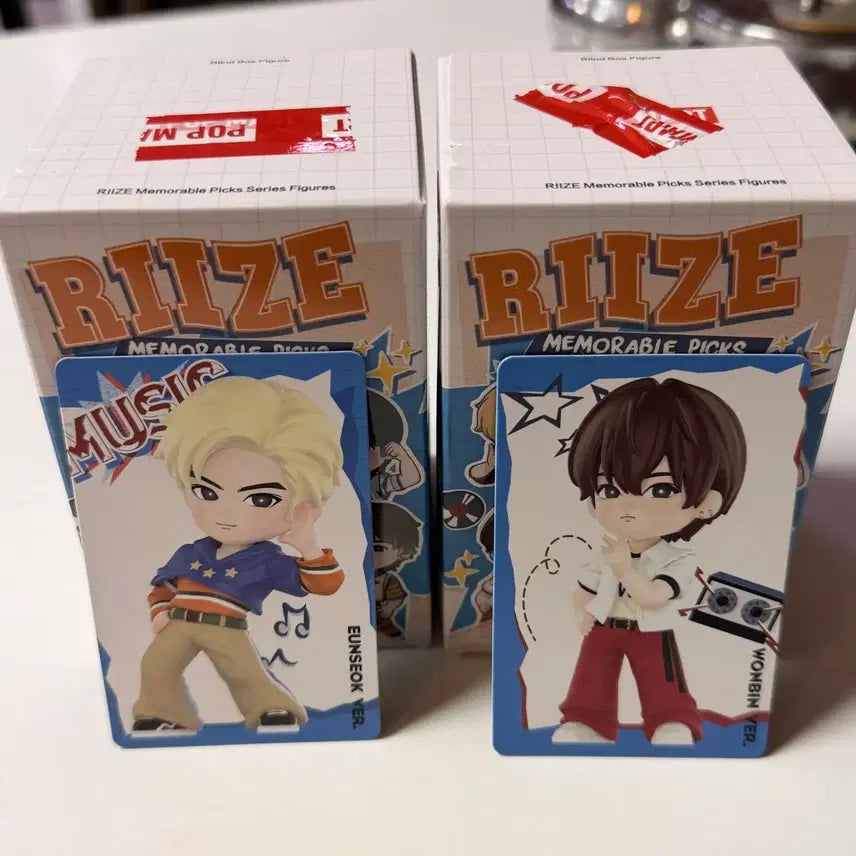 [BUNJANG] POP MART RIIZE Figure Bundle Set (Wonbin + Eunseok) Sealed / 정품[팝마트] RIIZE 피규어(원빈+은석)미개봉 새상품 일괄판매