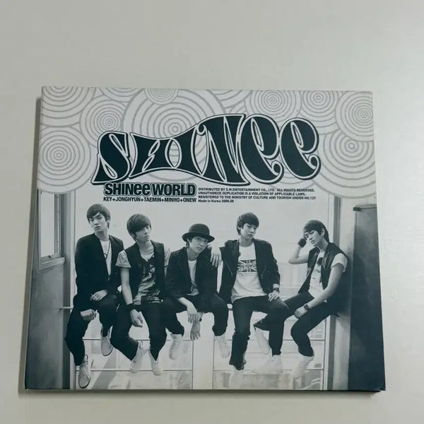 [BUNJANG] SHINee 1st Album Oxygen Version Black & White / 샤이니 정규1집 산소같은너 흑백버전