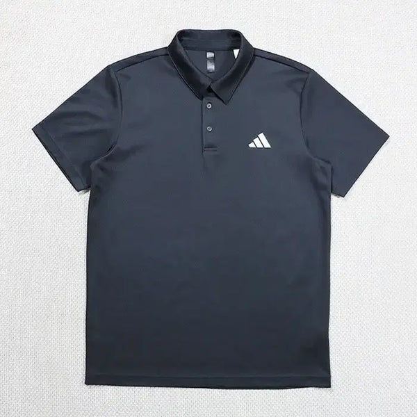 [BUNJANG] Adidas Men's Golf Short Sleeve T-Shirt Black (Size 100) / (정품) 아디다스 남자  골프 반팔티(100)