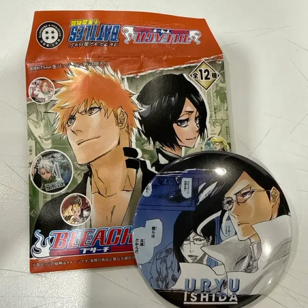 [BUNJANG] Bleach Jump Shop Original Art Collection Can Badge - Uryu Ishida / 블리치 점프샵 원화 컬랙션 캔뱃지 이시다 우류