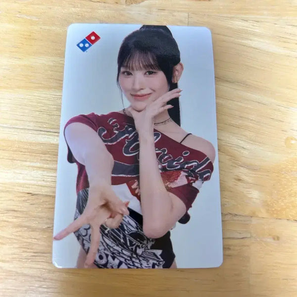 [BUNJANG] RESCENE Mina Lucky Draw Photocard / 리센느 미나미 도미노피자 포토카드 팝니다