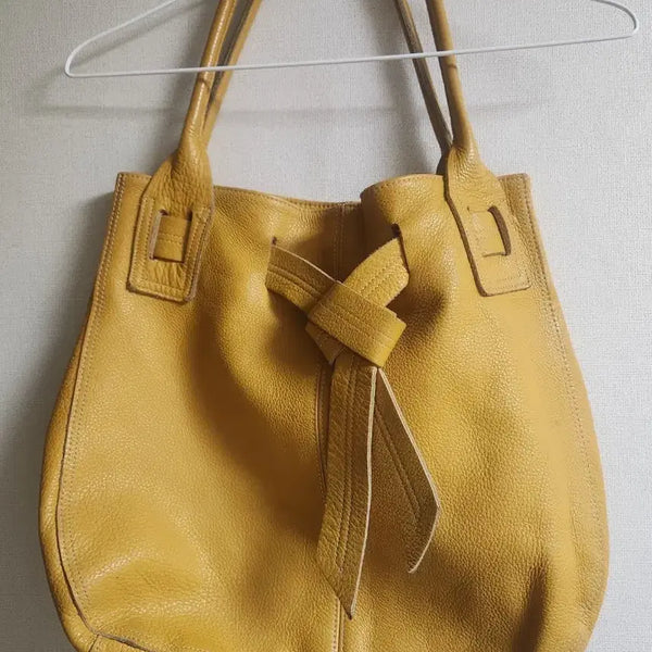 [BUNJANG] Leather Shoulder Bag / 가죽 숄더백