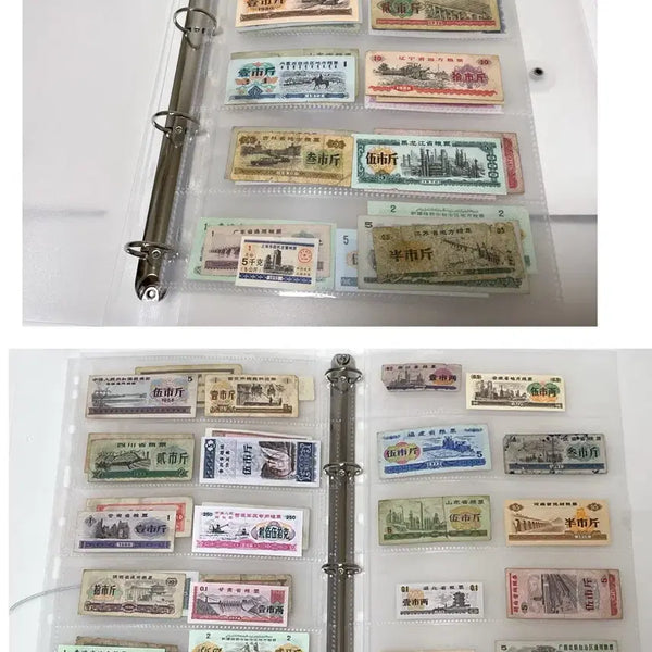 [BUNJANG] Chinese Food Ration Coupons (1960s-1990s) Full Set (31 Provincial-Level Divisions) with Album / 중국 1960~90년대 31개 성급 행정구역 양표 식량배급표 풀세트 투명 보관앨범 포함