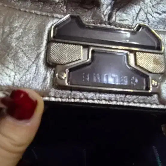 [BUNJANG] Celine Silver Crossbody Bag / 셀린느 가방 은색