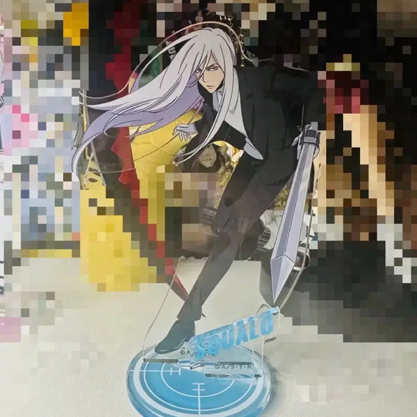 [BUNJANG] Katekyo Hitman Reborn! Squalo Acrylic Stand / 가정교사 히트맨 리본 가히리 스쿠알로 아크릴스탠드