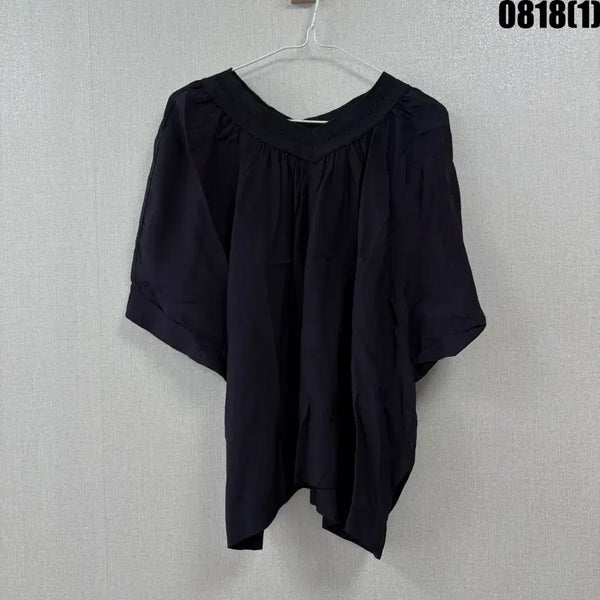 [BUNJANG] Max Studio Black Women's Blouse Size 100 / Max studio 검정색 여성 블라우스 100