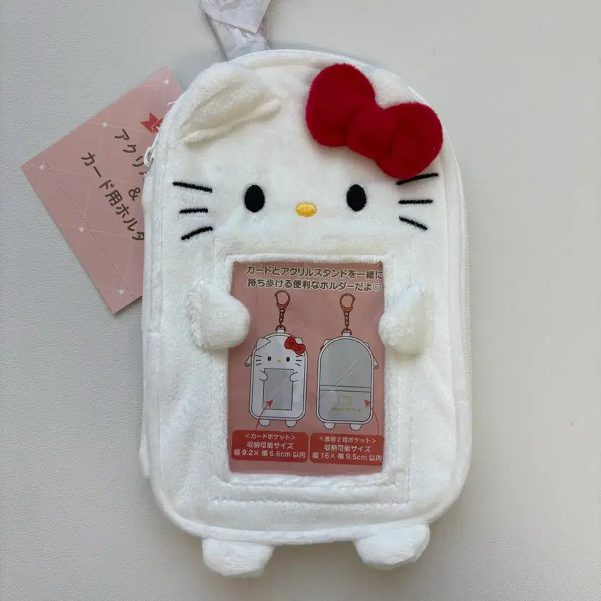 [BUNJANG] Sanrio Enjoy Idol Hello Kitty Acrylic Stand Photocard Holder Toploader / 산리오 엔조이아이돌 헬로키티 아크릴 스탠드 포카홀더 탑로더 새상품