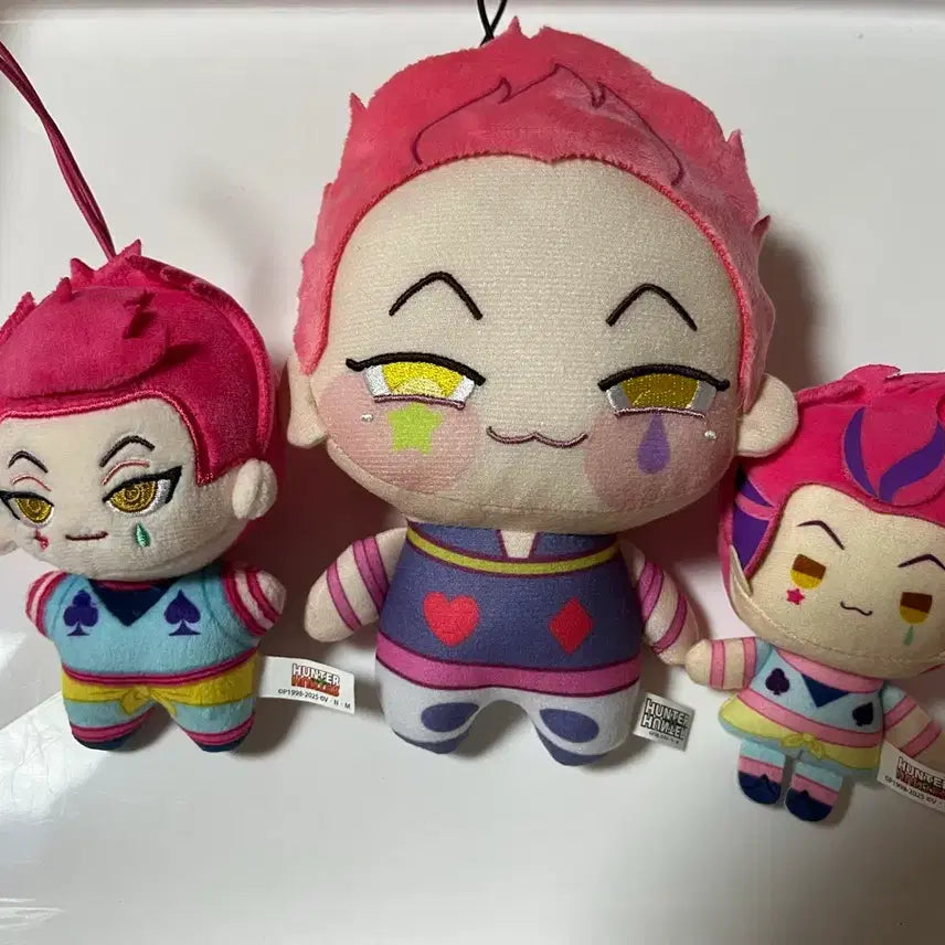 [BUNJANG] Hunter x Hunter Hisoka Plush Bundle Set / 히소카 헌헌 헌터헌터 누이 일괄