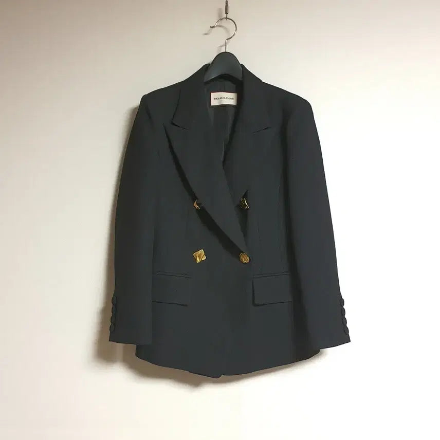 [BUNJANG] MOJO.S.FINE Gold Double Button Jacket Size M / 모조에스핀 골드 더블 버튼 자켓 66 사이즈 정품