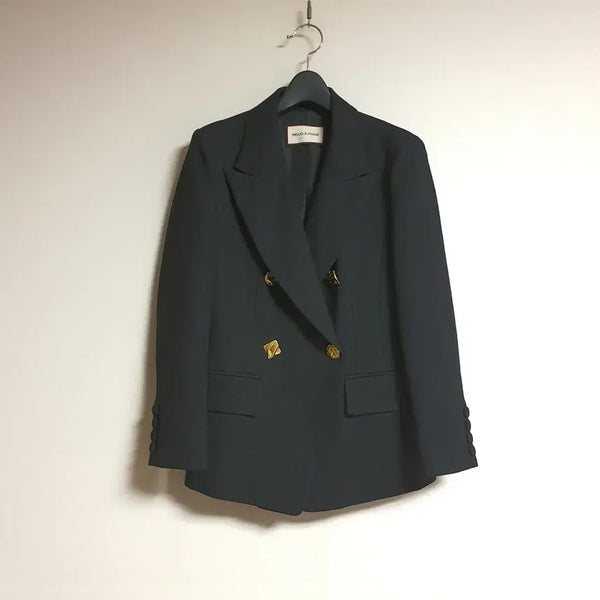 [BUNJANG] MOJO.S.FINE Gold Double Button Jacket Size M / 모조에스핀 골드 더블 버튼 자켓 66 사이즈 정품