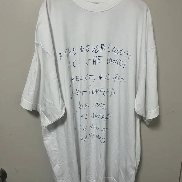[BUNJANG] VETEMENTS 25ss Oversized Short-Sleeve T-Shirt / 정품 25ss 베트멍 오버사이즈 반팔