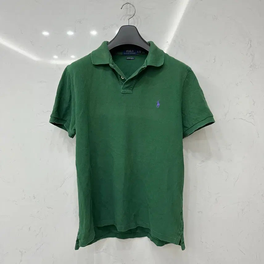 [BUNJANG] Polo Ralph Lauren Short Sleeve Pique Polo Shirt Embroidered Pony Apple Green L 100 / 폴로 랄프로렌 반팔 카라티 피케티 애플그린 자수포니 L 100