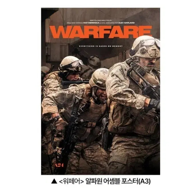 [BUNJANG] Warfare Alpha One Assemble Poster (A3) / 워페어 알파원 어셈블 포스터 (A3)