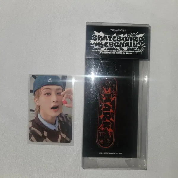 [BUNJANG] NCT DREAM Mark Skateboard Keyring / NCT DREAM 스케이트보드 키링 마크