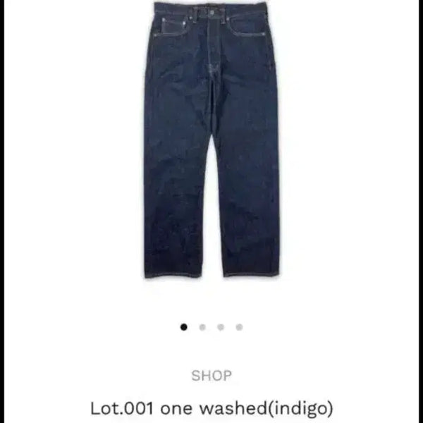 [BUNJANG] Wrath 001 One Wash Jeans / [32] Wrath 001 원워시