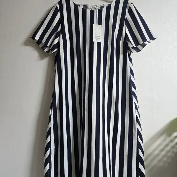 [BUNJANG] COS Striped Midi Dress Size 36 / (새상품)COS 스트라이프 원피스 36