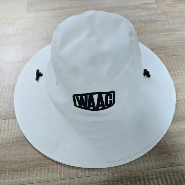 [BUNJANG] WAK Bucket Hat White / 왁 벙거지 모자 화이트