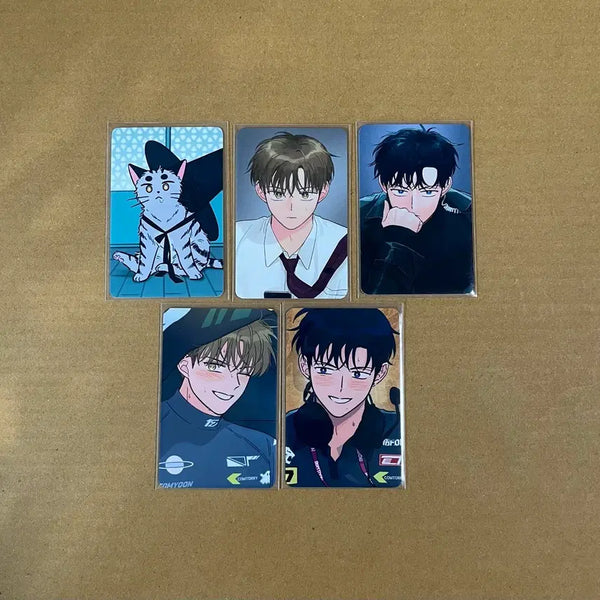 [BUNJANG] Bomtoon Another Pink Beom to Taming Skill Photocard Set / 봄툰 어나더 핑크 범을 길들이는 요령 포토카드 5장
