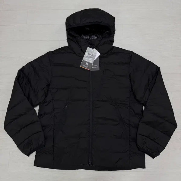 [BUNJANG] Musinsa Standard Hooded Light Down Padding Jacket L Black / 무신사 스탠다드 [시티 레저] 후디드 라이트 다운 패딩 자켓 L