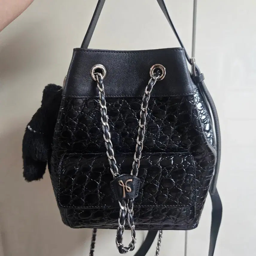 [BUNJANG] Hershe Numbering Bag 5 Shoulder Bag / 허앤쉬 넘버링백5