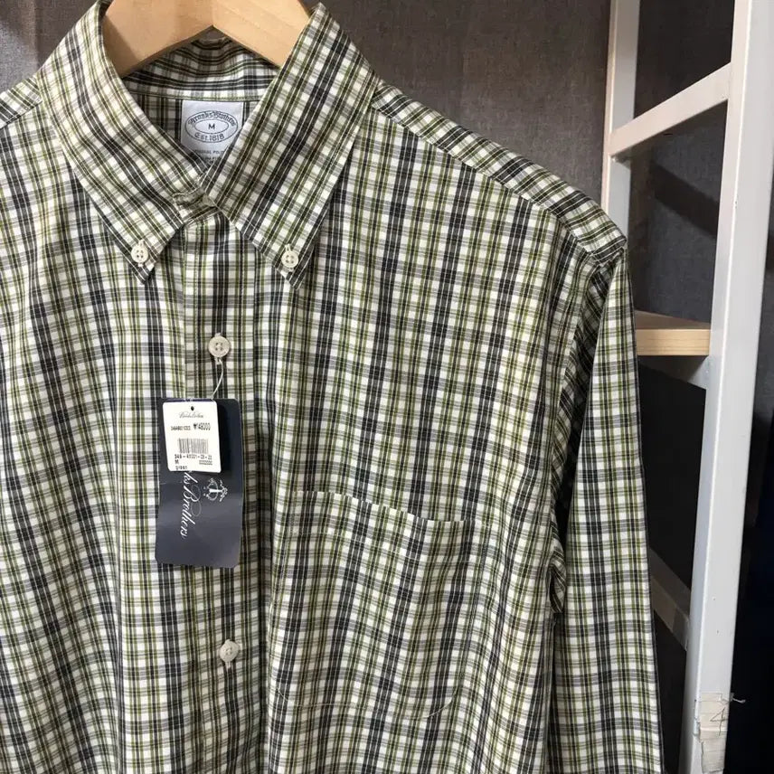 [BUNJANG] Brooks Brothers Check Shirt M / 브룩스 브라더스 체크 남방
