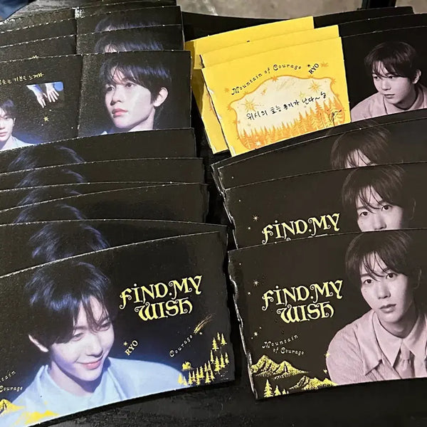 [BUNJANG] NCT WISH Ryo Megacoffee Cup Holder Bundle Set / 엔시티위시 료 메가커피 컵홀더 19장 일괄 nct wish ryo