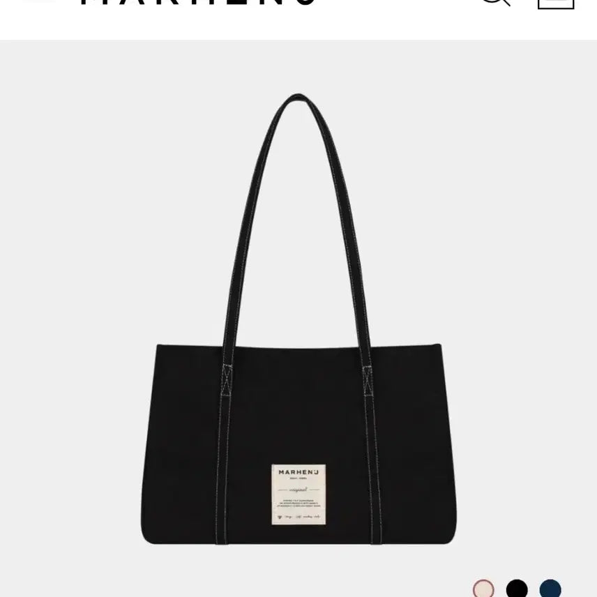[BUNJANG] MARHEN.J Ravi Bag Canvas Shopper Bag / 마르헨제이 라비백 캔버스백 보부상백