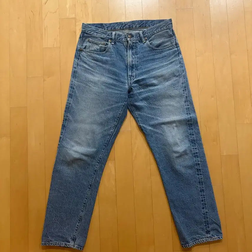 [BUNJANG] Warehouse Secondhand 1105 Light Wash Jeans Size 32 / 웨어하우스 세컨핸드 1105 라이트워시 32사이즈