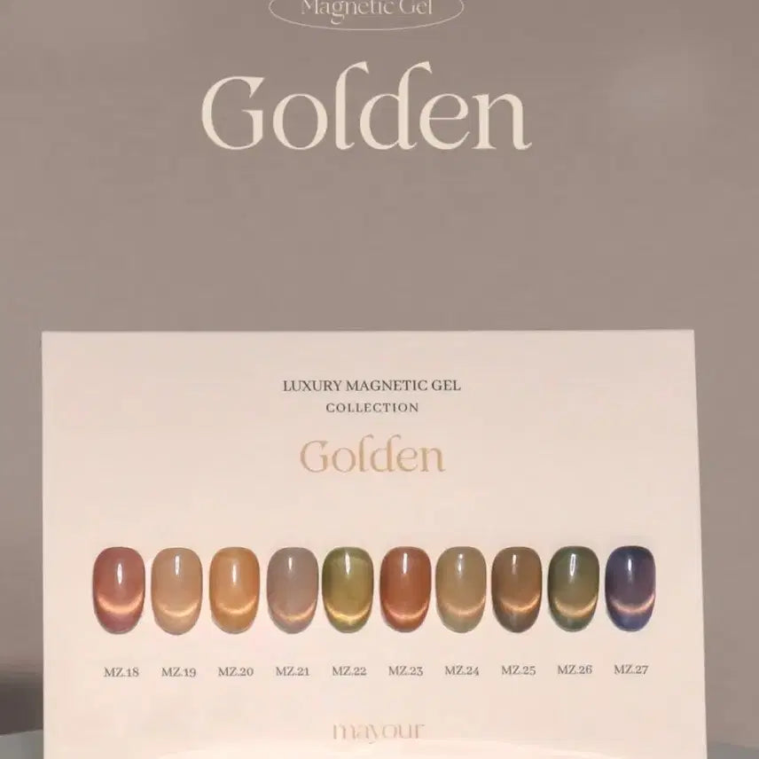 [BUNJANG] Mayyour Golden Magnetic Gel 10 Types (Sealed) / 메이유어 골든 자석젤 10종 (미개봉)