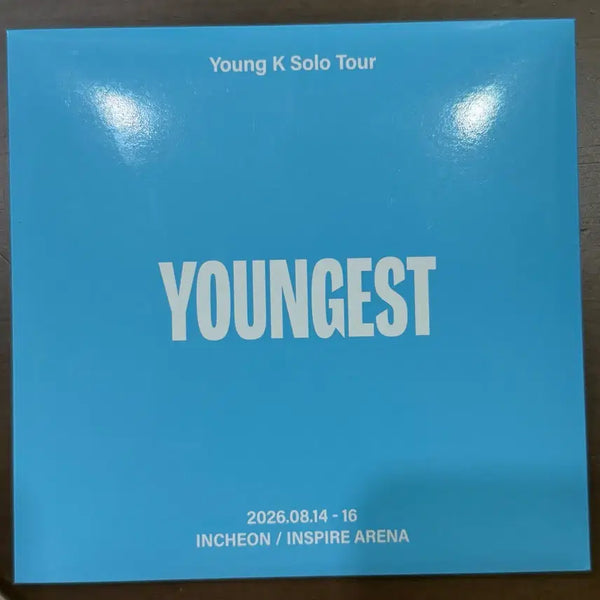 [BUNJANG] Young K YOUNGEST Concert Fan Gift Postcard + Handkerchief Set / 영케이 솔콘 팬기프트 영기스트 콘서트 YOUNGEST 양도