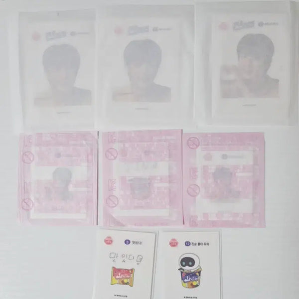 [BUNJANG] Jin Ramen Stickers Bundle Set / 진라면 띠부씰 일괄