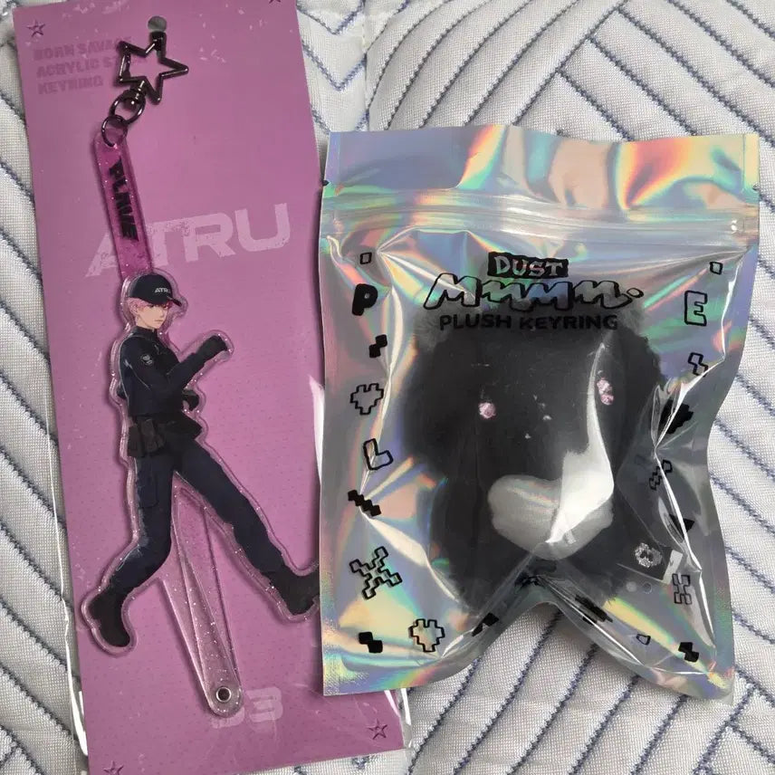 [BUNJANG] Playvv (Playve) Dust Mume'mimmu Bambi Acrylic Stick Keyring Bundle Set / 일괄)더스트 므메미무 탄믐 미므 인형 키링 아크릴 스틱 밤비 판매 플레이브 본세비지