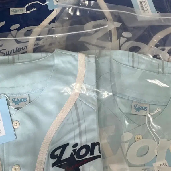 [BUNJANG] Sunlove Samsung Lions Baseball Uniform Blue Sky Blue / 썬러브 삼성라이온즈 유니폼 블루 라이트블루 선러브