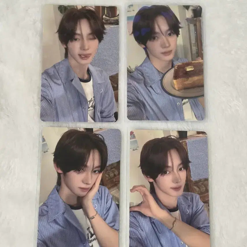 [BUNJANG] TWS SODASODA Jinjin Lucky Draw Photocard Bundle Set / 투어스 소다소다 한진 포카 특전 4종 일괄
