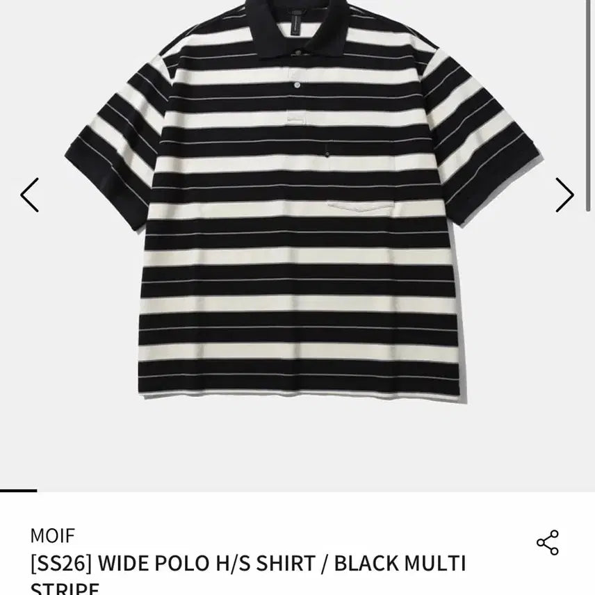 [BUNJANG] Moif Wide Polo T-shirt 2 Size / 모이프 와이드 폴로티 2사이즈