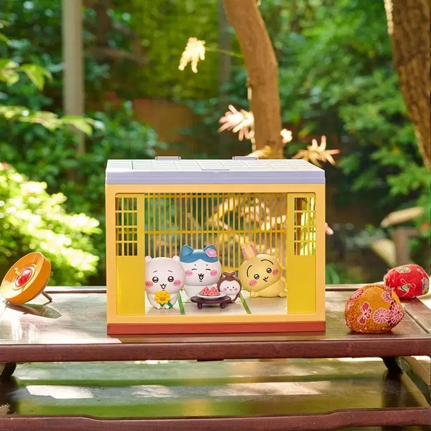 [BUNJANG] Chiikawa Summer Lottery Diorama Figure / 치이카와 애니마이쿠지(여름 쿠지) 디오라마