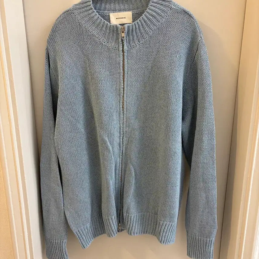 [BUNJANG] Mundal Knit Zip-Up / 문달 니트집업