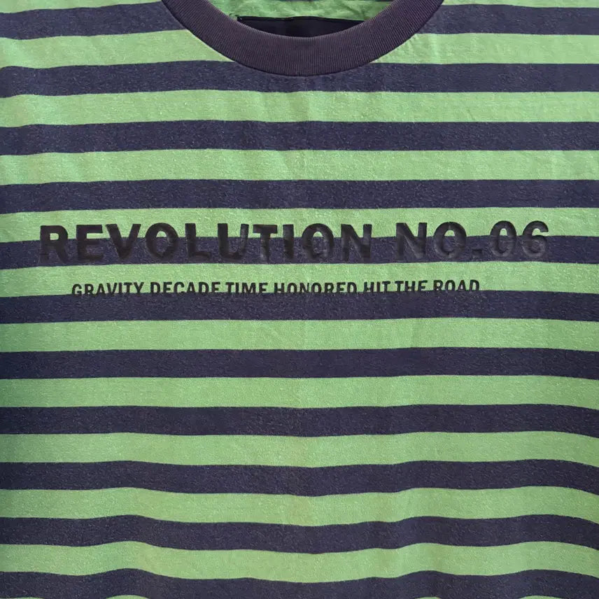 [BUNJANG] M DOHC Stripe Short Sleeve T-Shirt / (M) DOHC 스트라이프 반팔 티셔츠