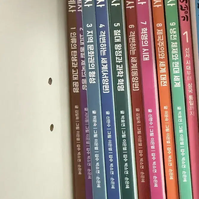 [BUNJANG] Complete World History Series (Volumes 1-9) / 한눈에 쏙 세계사 1-9권