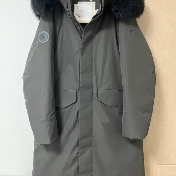 [BUNJANG] KOLON Antarctica Long Padding Men's Dark Khaki Size 100 / (새상품)안타티카롱패딩 남성용 (100)