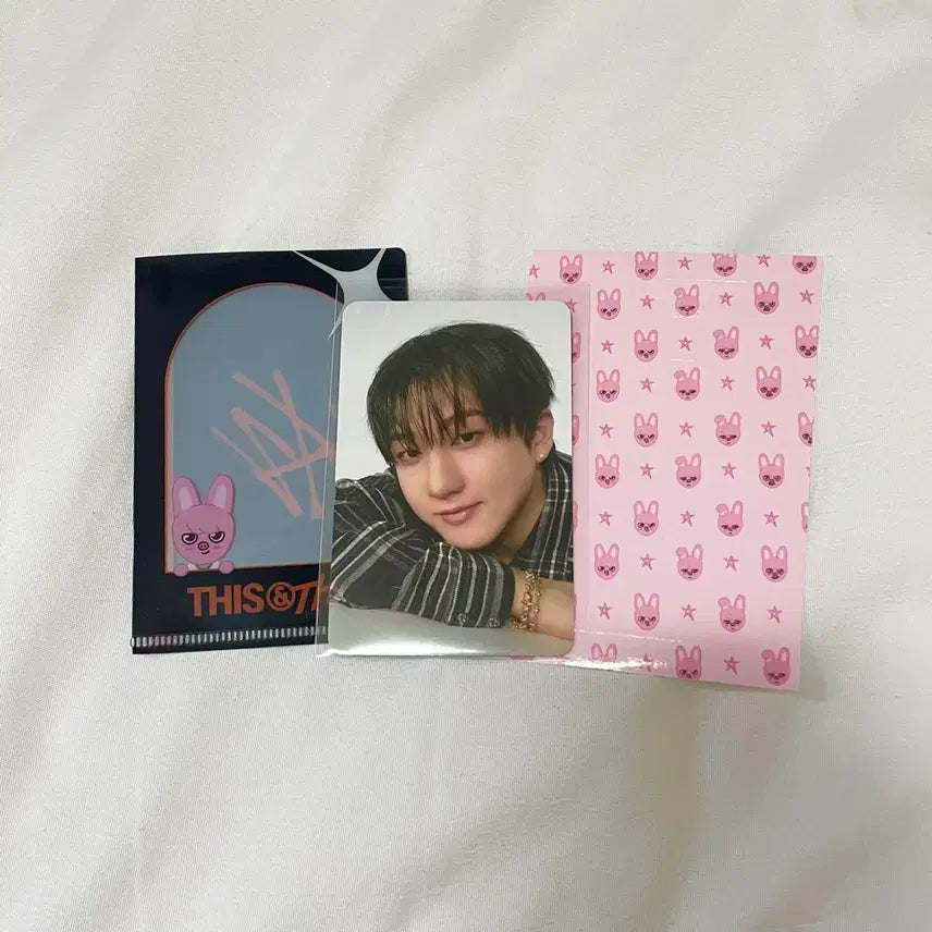 [BUNJANG] Stray Kids SKZ-REPLAY D.S.C 3RD EP Changbin Bundle Set Photocard & Dwaekki Entrance Holder / 스키즈 디스앤댓 팝업 창빈 일괄
