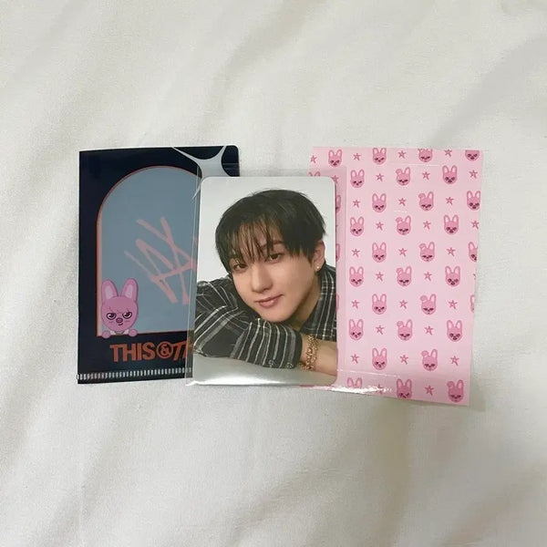 [BUNJANG] Stray Kids SKZ-REPLAY D.S.C 3RD EP Changbin Bundle Set Photocard & Dwaekki Entrance Holder / 스키즈 디스앤댓 팝업 창빈 일괄