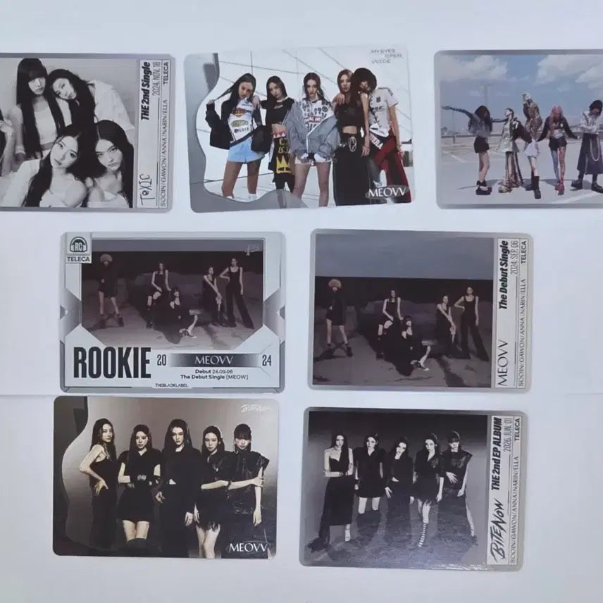 [BUNJANG] TEREKA MEOVV 7-Type Group Photocard Set / 테레카 미야오(MEOVV) 7종 단체 포토카드
