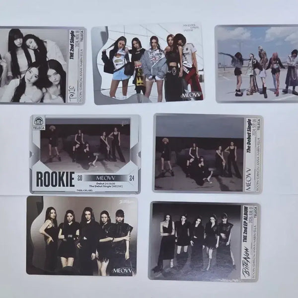 [BUNJANG] TEREKA MEOVV 7-Type Group Photocard Set / 테레카 미야오(MEOVV) 7종 단체 포토카드