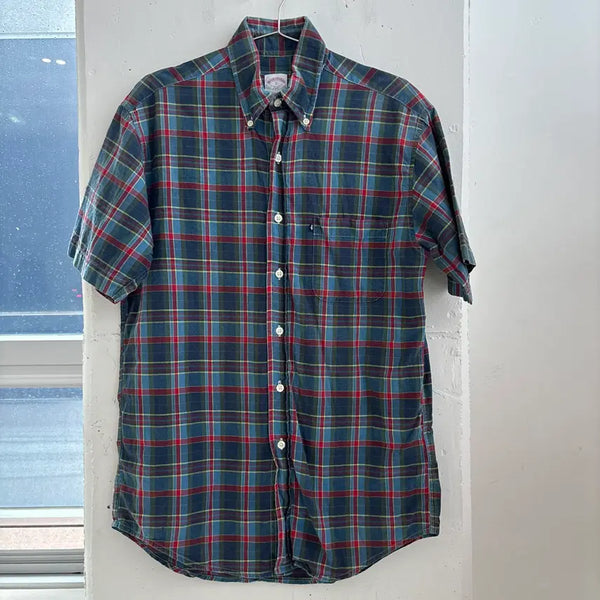 [BUNJANG] Brooks Brothers Short Sleeve Shirt / (S) 브룩스브라더스 반팔 셔츠