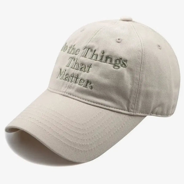 [BUNJANG] Wick That Matter Washed Ball Cap Light Beige / 윅 That matter 워싱 볼캡 라이트베이지