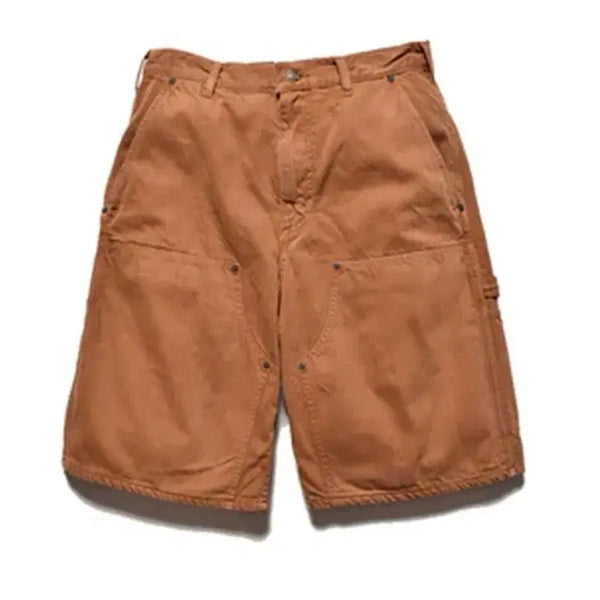 [BUNJANG] MINEDENIM Double Knee Denim Pants - Brown / MINEDENIM Double Knee Denim - BRN