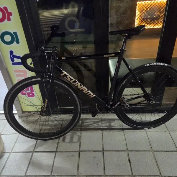 [BUNJANG] Tsunami Black Gold M Size Bicycle Frame / 쓰나미 블랙골드 l사이즈