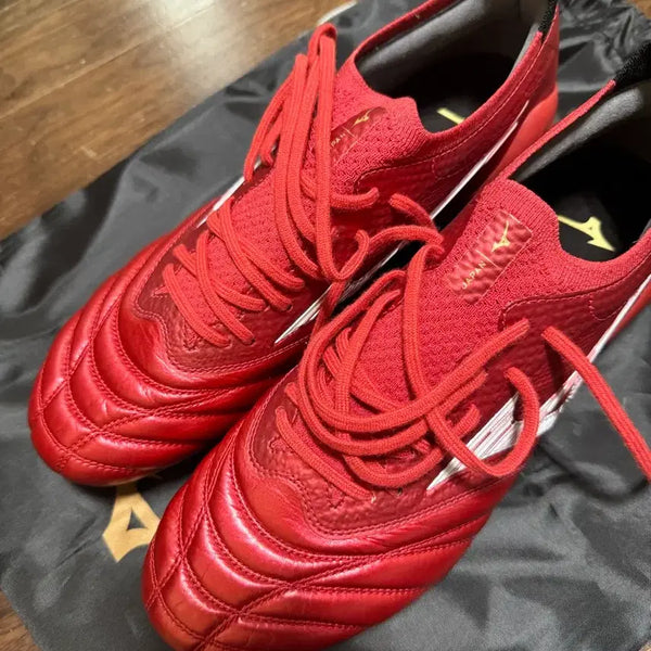 [BUNJANG] Mizuno Morelia Neo 4 Beta Japan FG 255 Soccer Cleats / 모렐리아 네오 4 베타 재팬 255 md