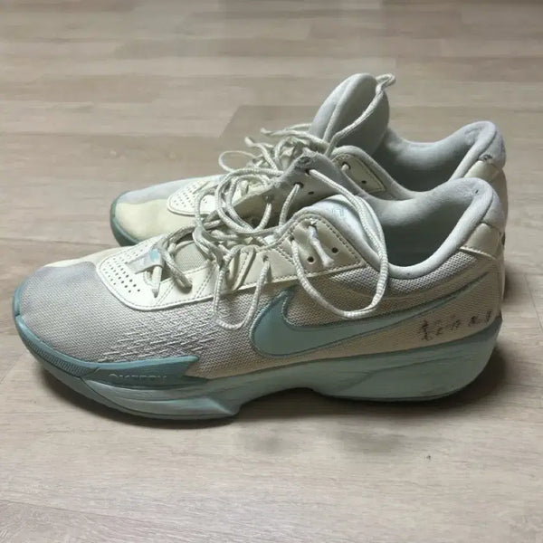 [BUNJANG] Nike GT Cut Academy 1 Basketball Shoes Signed by Hong Soon-gyu / 나이키 지티컷아카데미1 농구화 / (리바운드 실제인물 홍순규 선수 친필사인 농구화